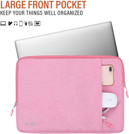 LSS Protective Laptop Sleeve for Men/Women - Stylish & Durable Sleeve Bag for 14"-15.6" Laptops - Cool Laptop Sleeve - Compatible with Macbook, Microsoft, Lenovo, HP, Dell, & More